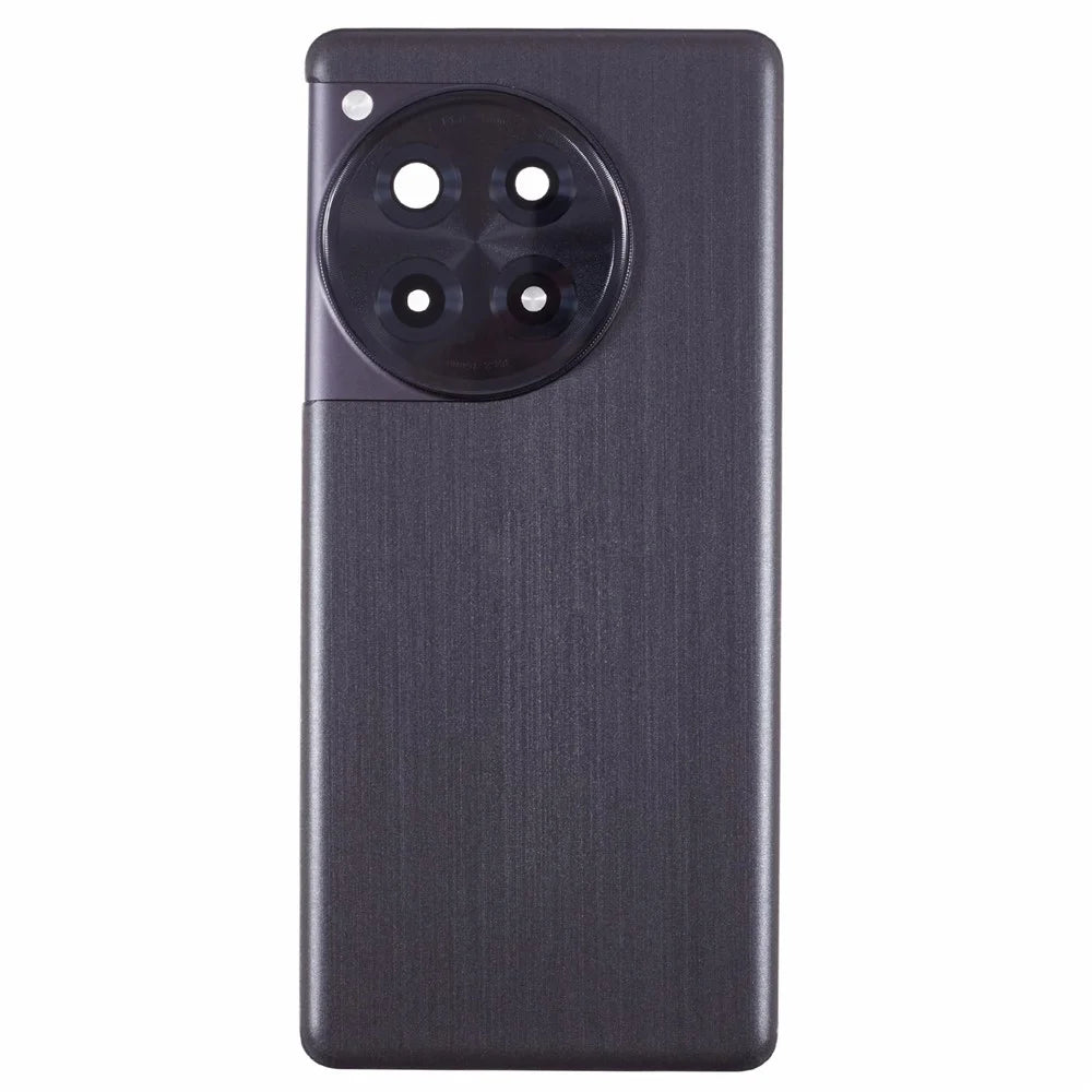 For OnePlus Ace 3 5G OEM Battery Housing with Adhesive Sticker + Camera Lens Cover - Grey - 2