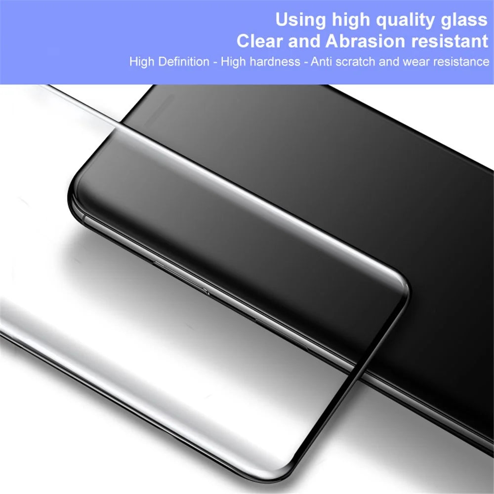 IMAK For Infinix Hot 50 Pro+ 4G Tempered Glass Screen Protector 3D Curved Edge - 5