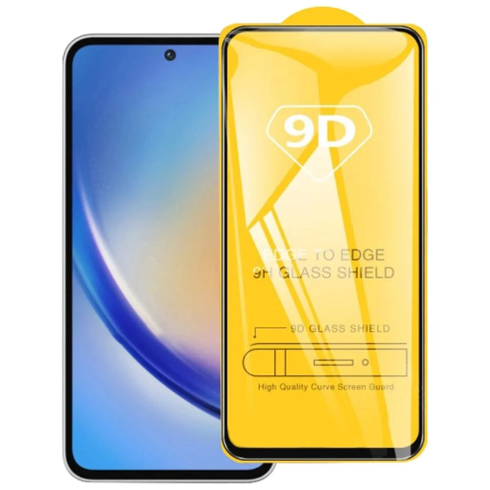 For Samsung Galaxy A36 5G Screen Protector 9D Side Glue Full Covering Tempered Glass Film - 1