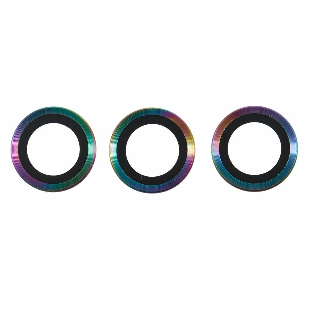 For Samsung Galaxy S25+ Camera Lens Protector Set Electroplating Metal + Tempered Glass Individual Lens Film - Colorful - 2