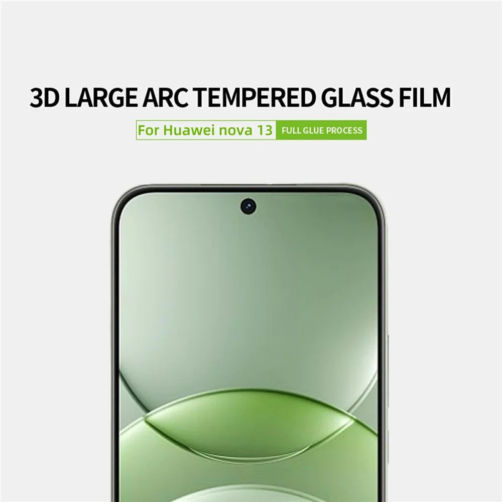 PINWUYO JK 3D Tempered Glass Film Series-2 For Huawei nova 13 5G Screen Protector Clear Film (Fingerprint Unlock) - 3