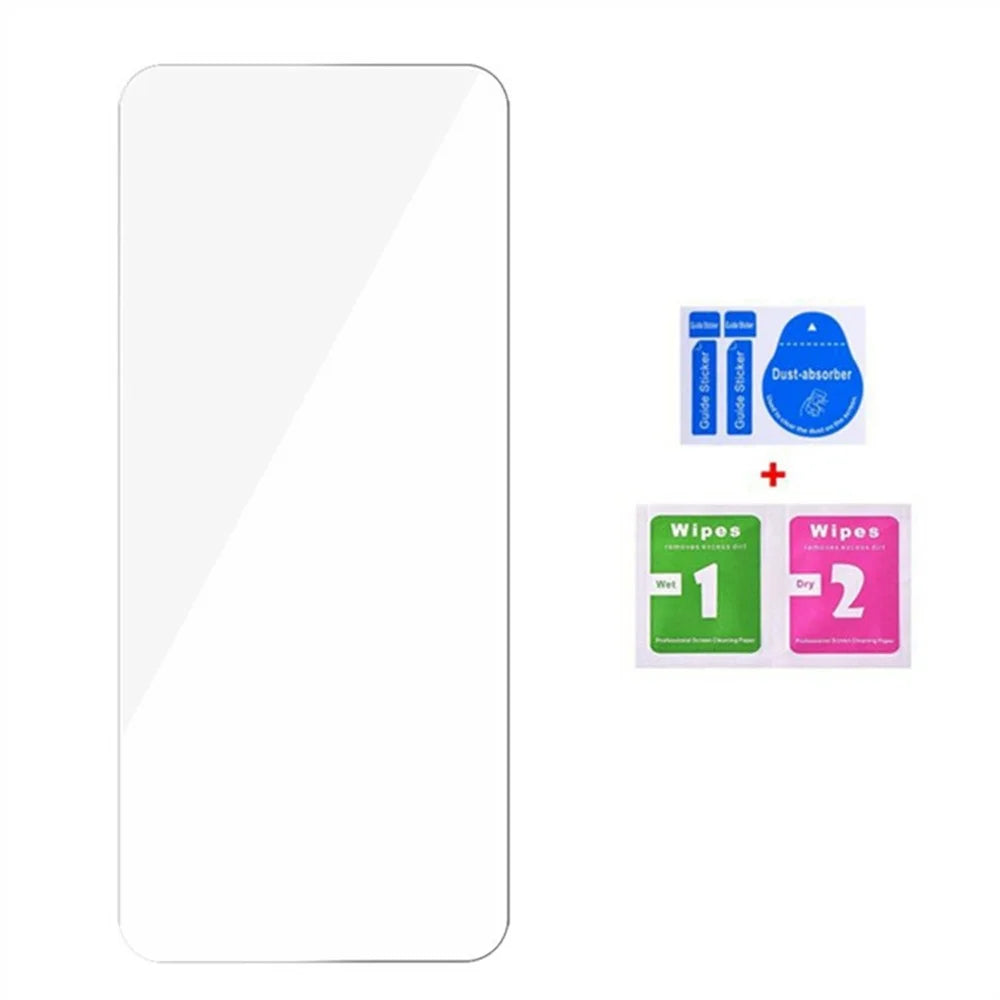25Pcs Screen Protector For Samsung Galaxy A18 5G / A18 4G / A17 5G / A17 4G / A26 5G / A16 5G / A16 4G Tempered Glass Film High Definition (No Package, with Wipes Set, Dust-absorber, Guide Sticker) - 2