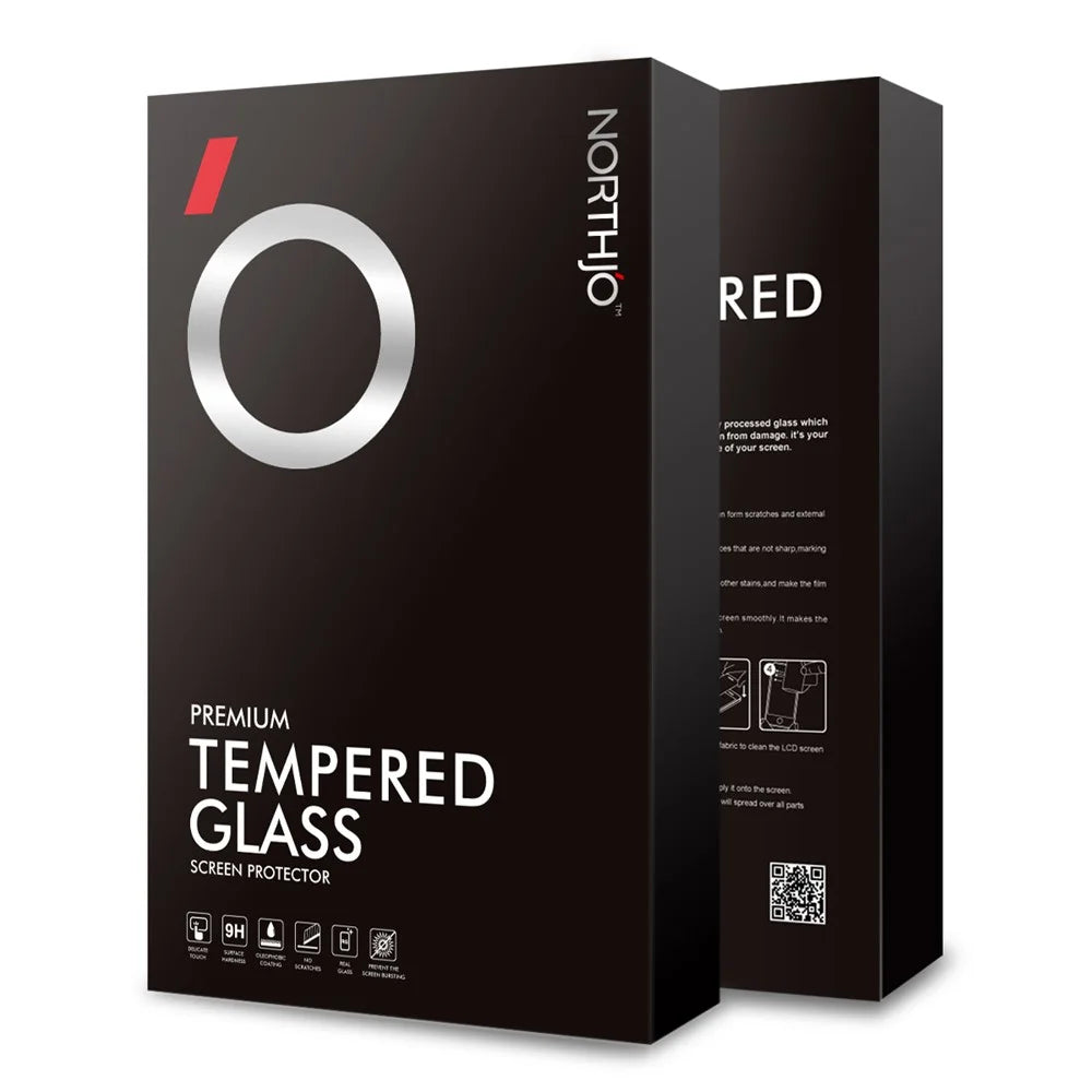 NORTHJO A+ Screen Protector For ZTE nubia Red Magic 9S Pro 5G  /  9S Pro+ 5G  /  9 Pro 5G  /  9 Pro+ 5G Clarity 2.5D Tempered Glass Film - 6