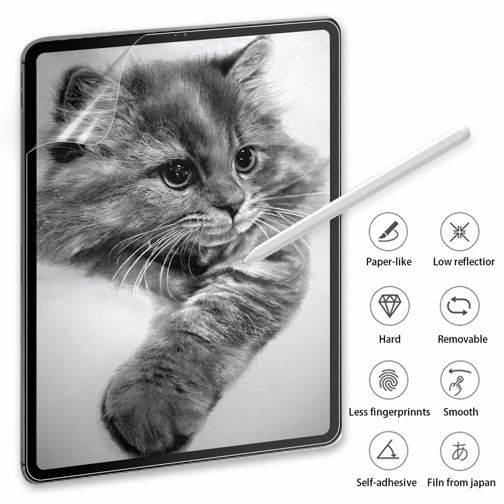 For Lenovo Xiaoxin Pad Pro 12.7 (2025) Paperlike Screen Protector Sensitive Touch PET Tablet Screen Film - 3