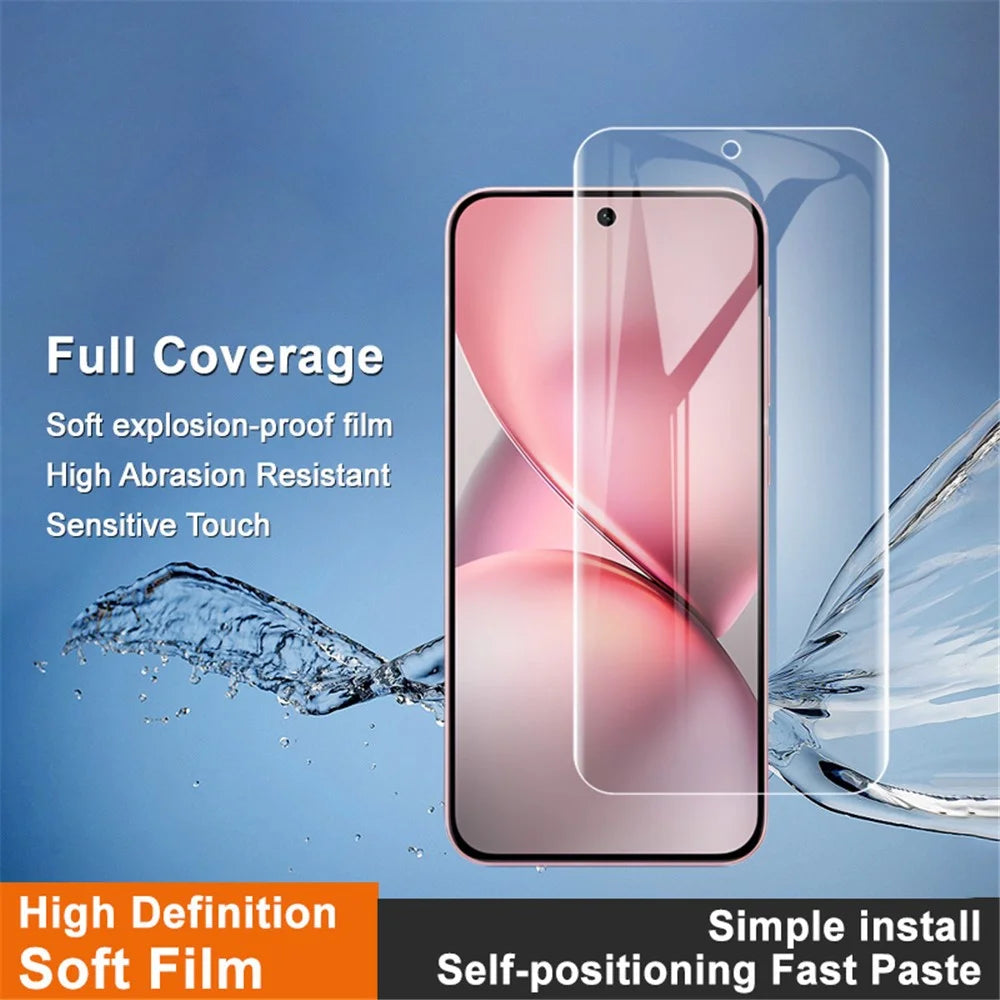 IMAK Hydrogel Film 4th Gen for vivo X200 Pro mini 5G Full Screen Protector Ultra Clear Soft TPU Film - 3
