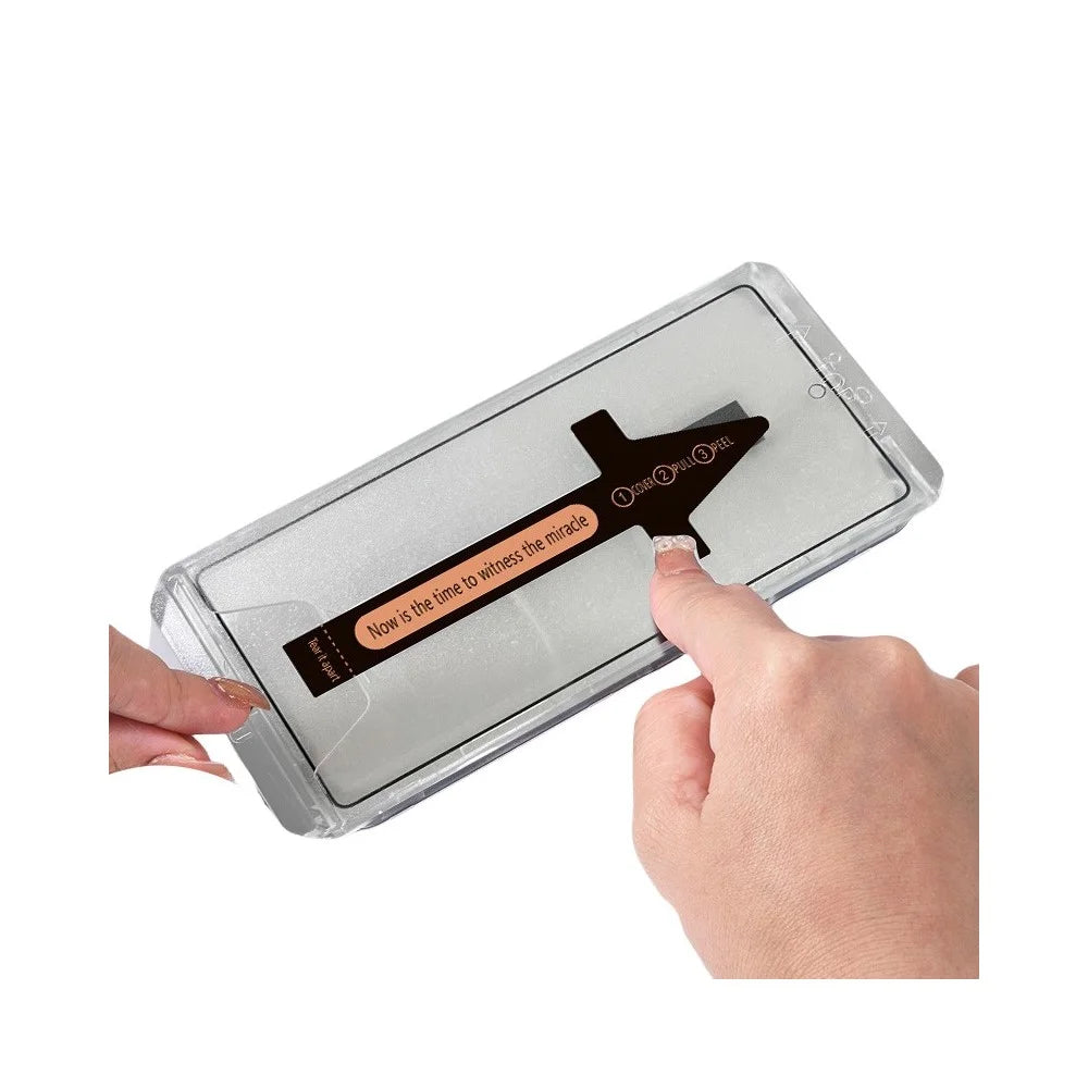 For Samsung Galaxy S25 Ultra Anti Spy Tempered Glass Screen Protector with Automatic Dust Removal Tool - 6