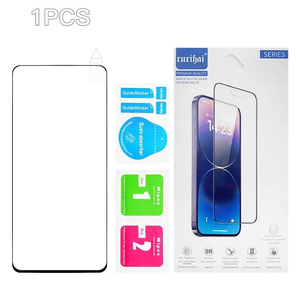 RURIHAI For Honor X9c Smart 5G Screen Protector Secondary Hardening High Aluminium-Silicon Glass Film - 7