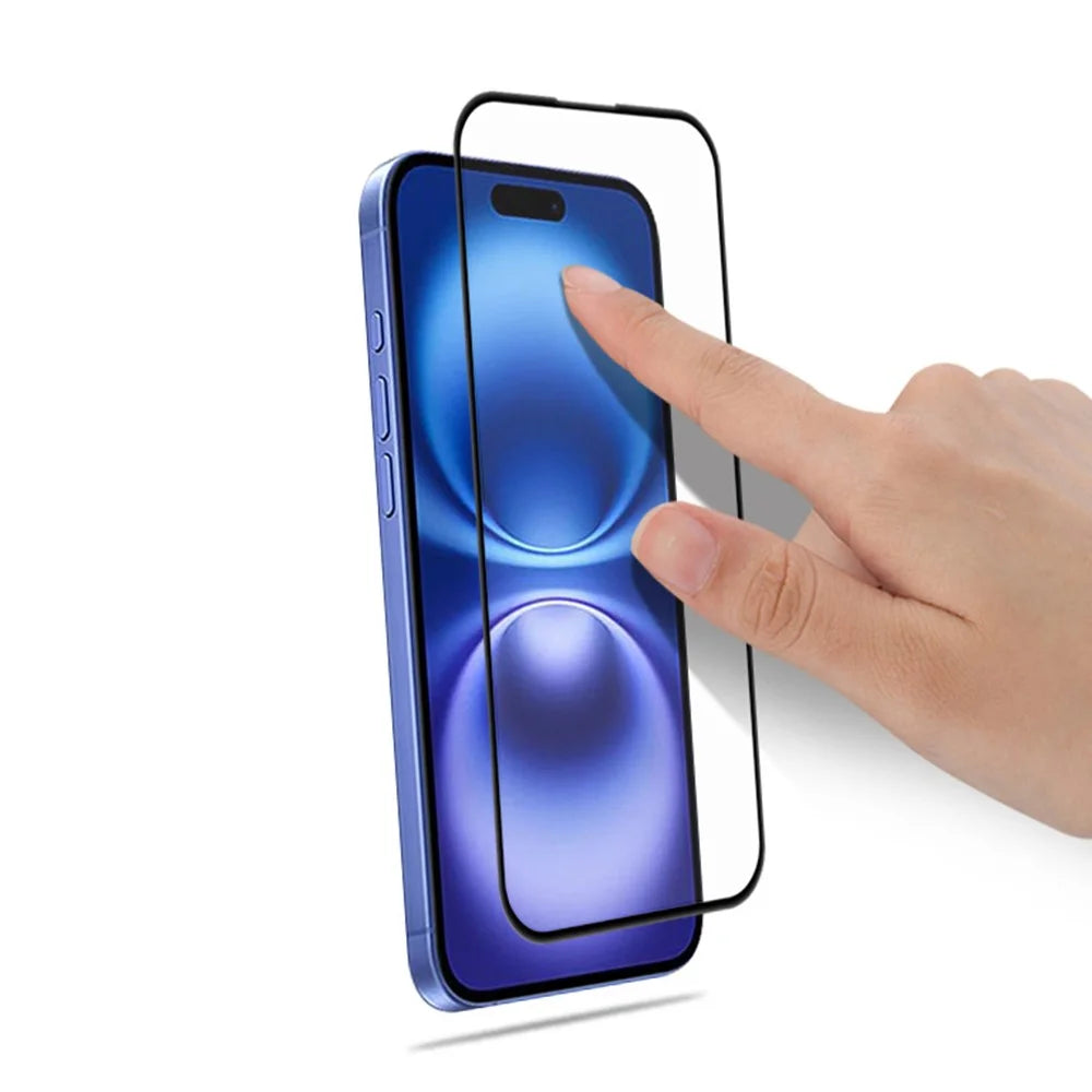 MOCOLO 25Pcs For iPhone 16 Screen Protector 3D Curved Tempered Glass Full Glue Film - 3