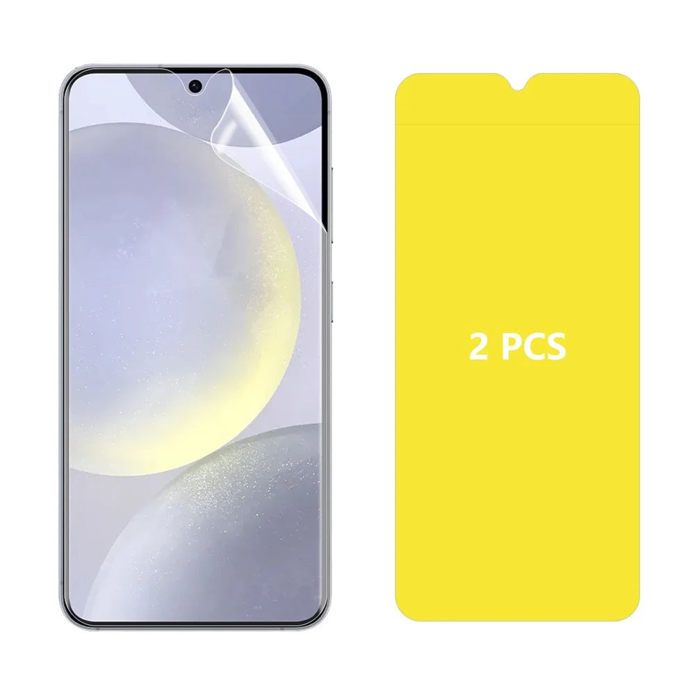 ENKAY HAT PRINCE For Samsung Galaxy S25+   2Pcs Screen Protector Transparent Soft Hydrogel Film - Transparent - 1