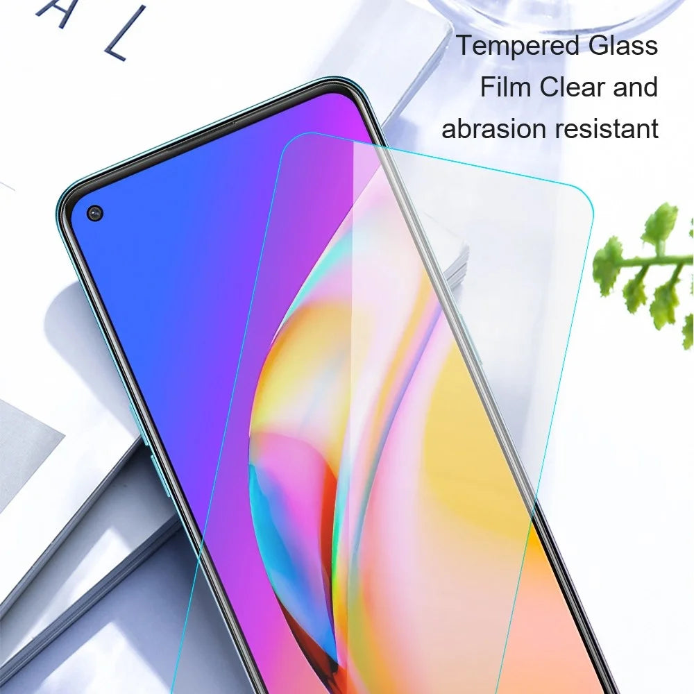 AMORUS For Oppo Reno13 5G (Global) Screen Protector 2.5D Arc Edge 9H High Aluminum-Silicon Glass Film - 4
