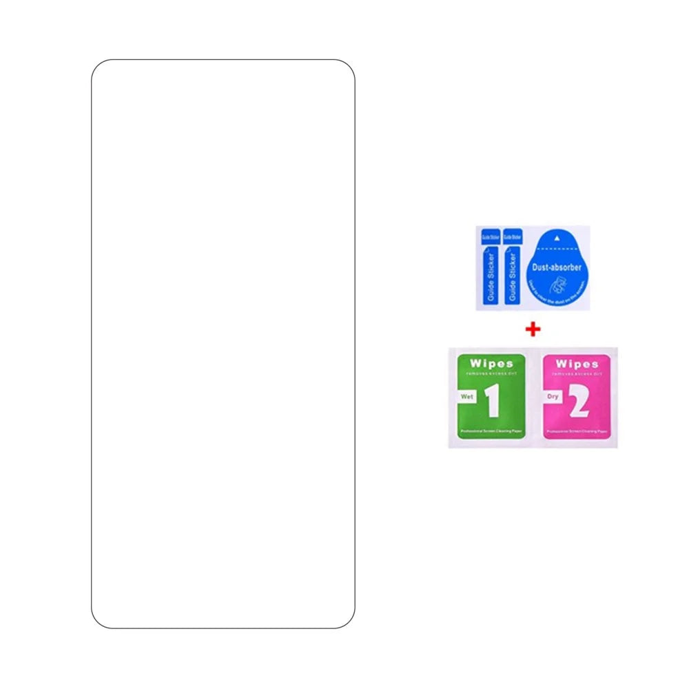 25Pcs Tempered Glass Film for OnePlus Ace 5 5G / Ace 5 Pro 5G / 13R 5G / Realme Neo7 5G Screen Protector High Definition (No Package, with Wipes Set, Dust-absorber, Guide Sticker) - 2
