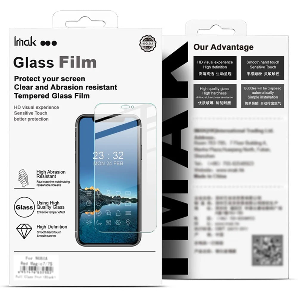 IMAK H Series For Oppo Reno13 F 5G (Reno 13 FS 5G) / 4G Tempered Glass Screen Protector Shatter-Proof Protection - 6