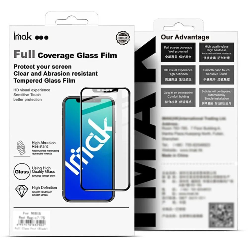 IMAK For Huawei Enjoy 70X 3D Curved Tempered Glass Full Screen Protector (No Edge Version) - 7