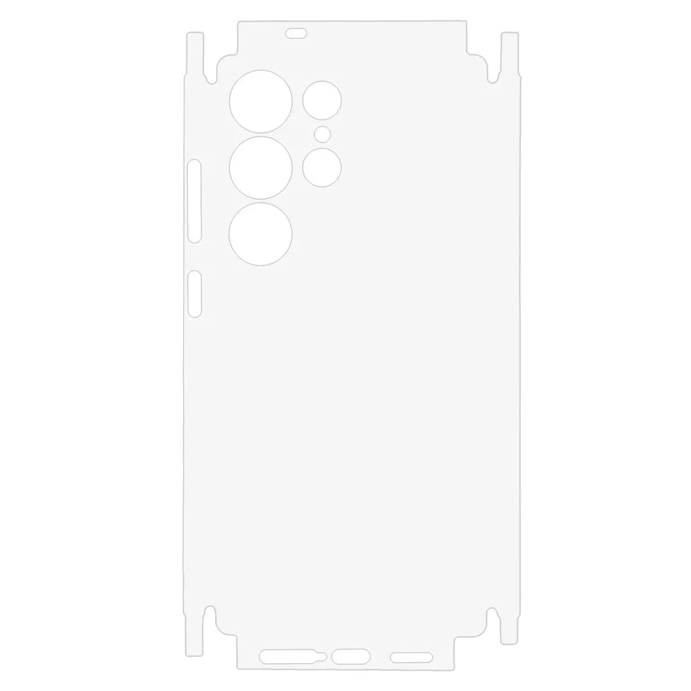 For Samsung Galaxy S25 Ultra Back Screen Protector Anti Fingerprint Anti Glare Matte Soft TPU Film - 2