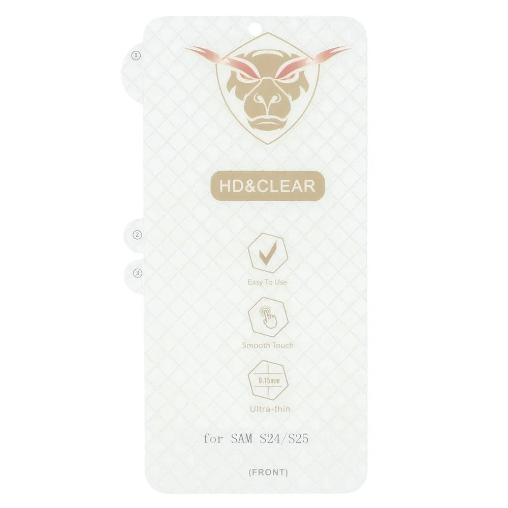 For Samsung Galaxy S25+  /  S24+ Screen Protector Soft TPU Clear Screen Film - 3