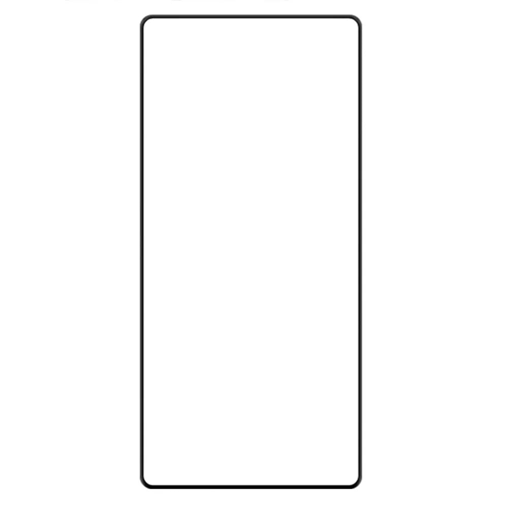AMORUS 2Pcs For Samsung Galaxy S25 Ultra Screen Protector Shatterproof Silk Printing Tempered Glass Film - Black - 2