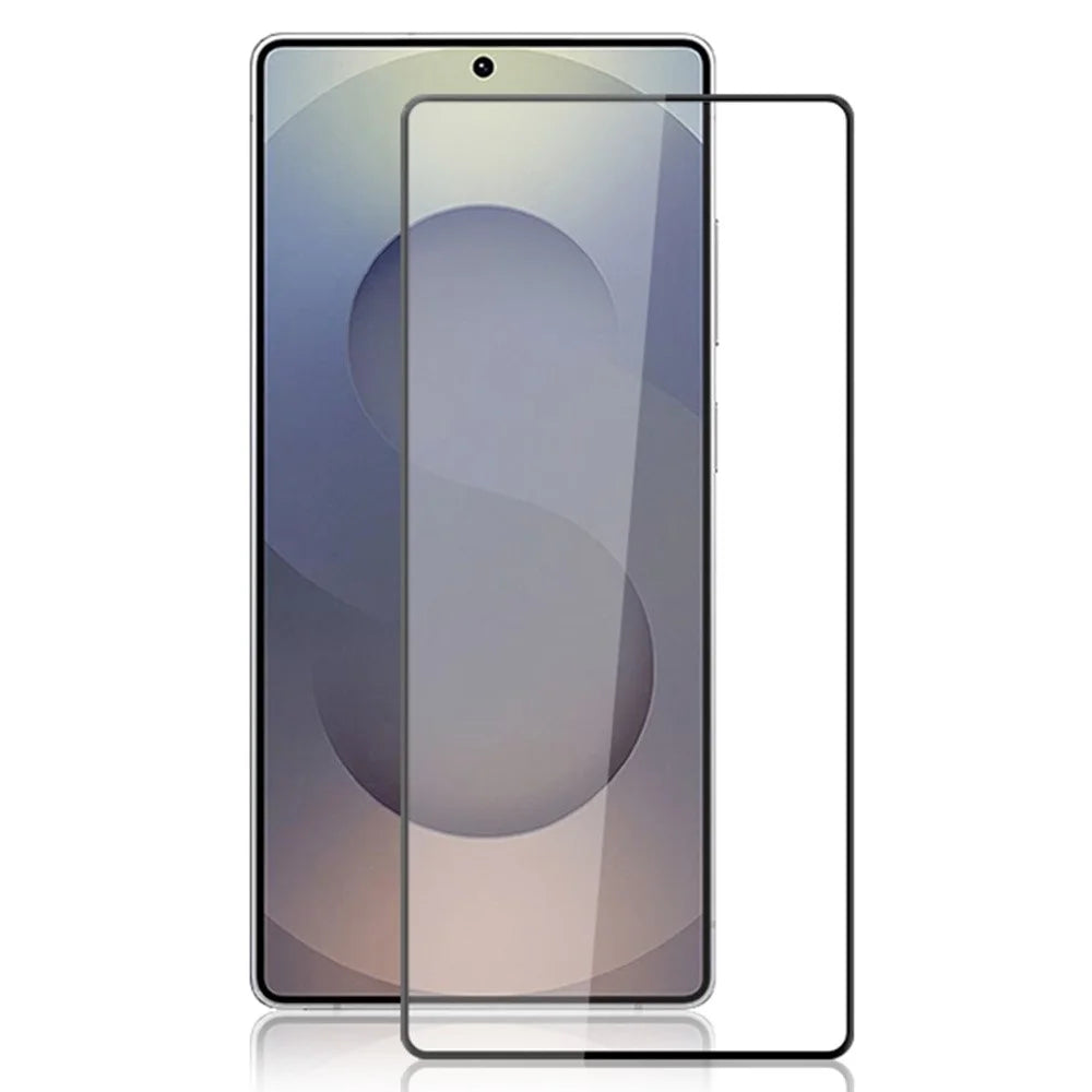 MOCOLO For Samsung Galaxy S25 Ultra Screen Protector Anti-Shatter Silk Printing Tempered Glass Film - Black - 1