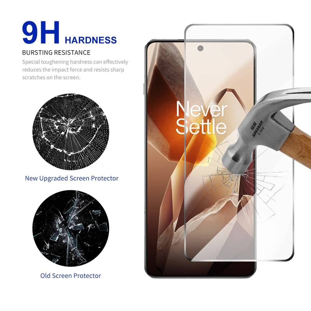 RURIHAI 10Pcs For OnePlus 13R 5G High Aluminium-Silicon Glass Film 0.26mm 2.5D Screen Protector - 4