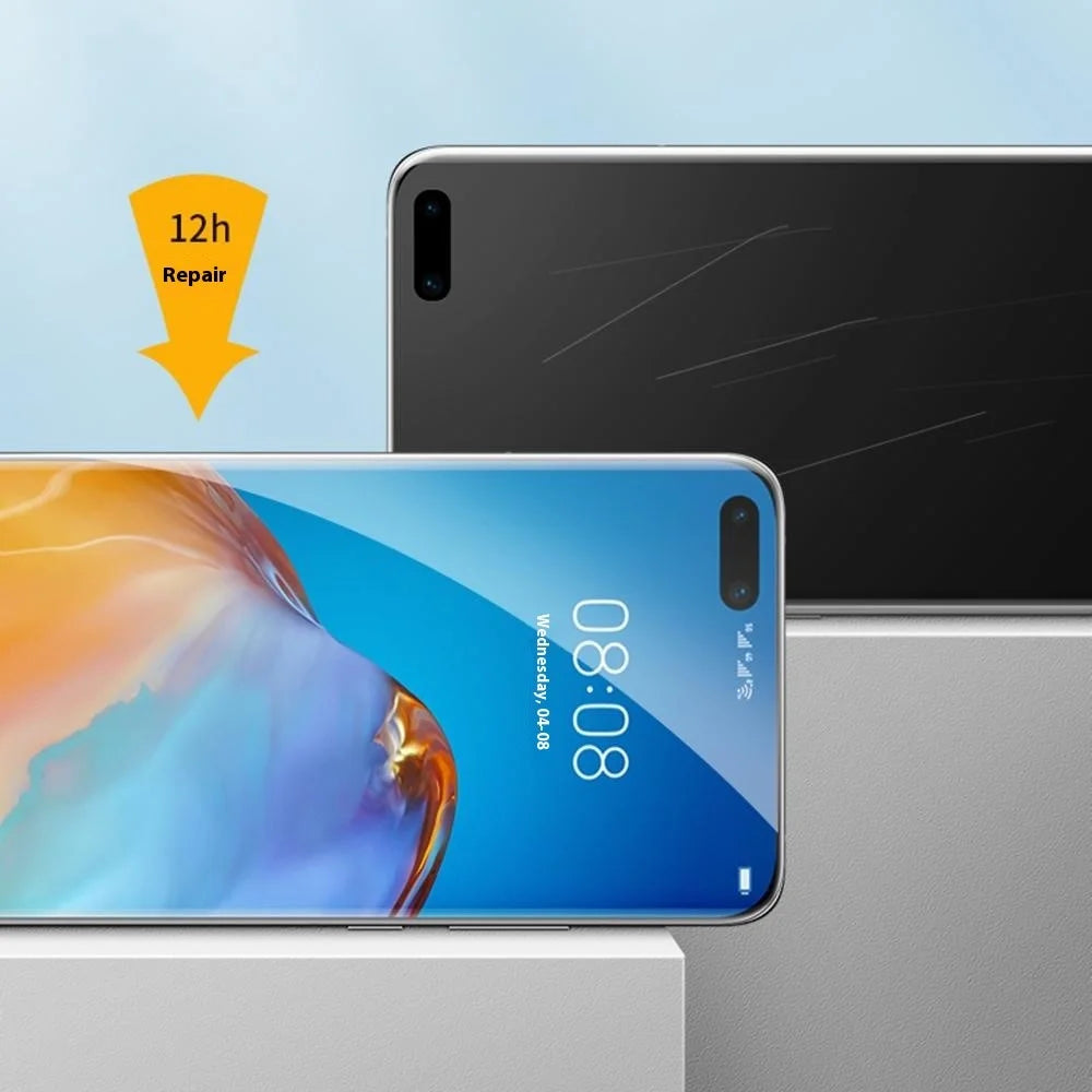 ROCK Space 180-01y 50PCS Screen Protector High Definition Anti Explosion TPU Film for Devices Under 7 Inch - 6
