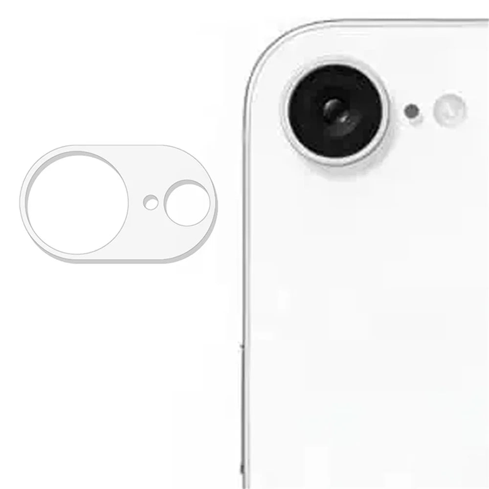For iPhone 17e / 16e Tempered Glass Camera Lens Protector Ultra Clear Anti-Scratch Lens Film - 1