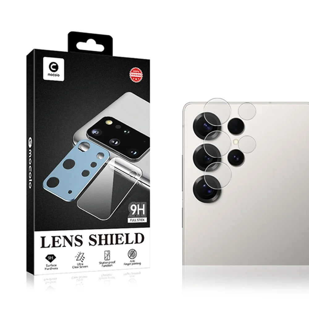 MOCOLO For Samsung Galaxy S25 Ultra 1 Set Rear Lens Protector Tempered Glass HD Clear Lens Film - Transparent - 4