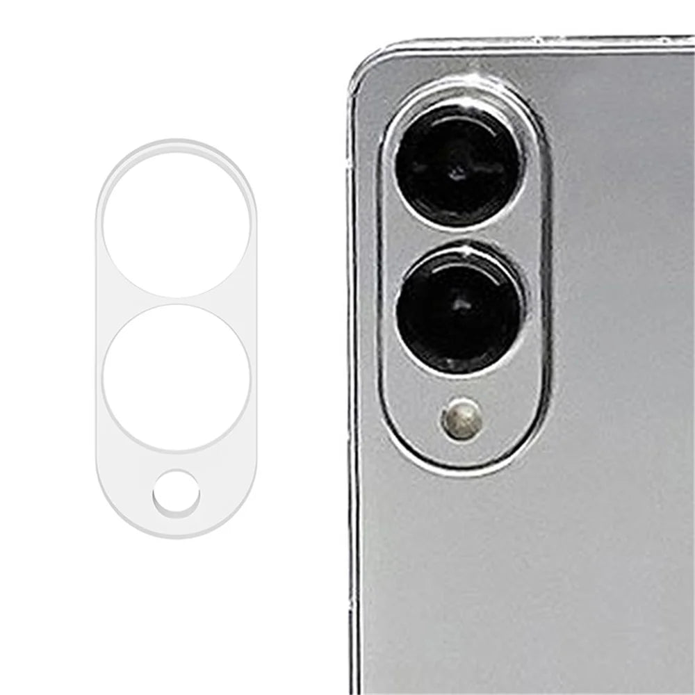 RURIHAI For Samsung Galaxy S25 Edge Camera Lens Protector 3D Clear High Aluminum-Silicon Glass Lens Film - 1