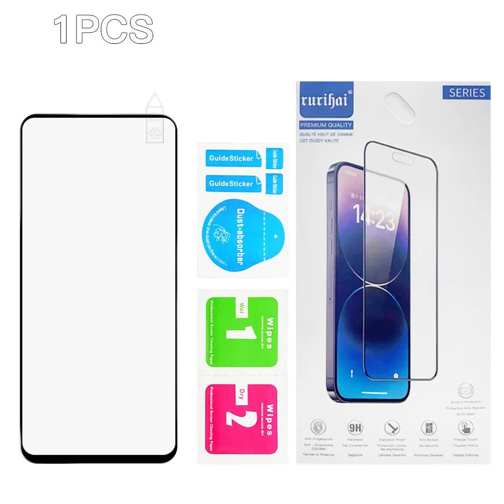 RURIHAI For Motorola Moto G Power (2025) Screen Protector Secondary Hardening High Aluminium-Silicon Glass Film - 7