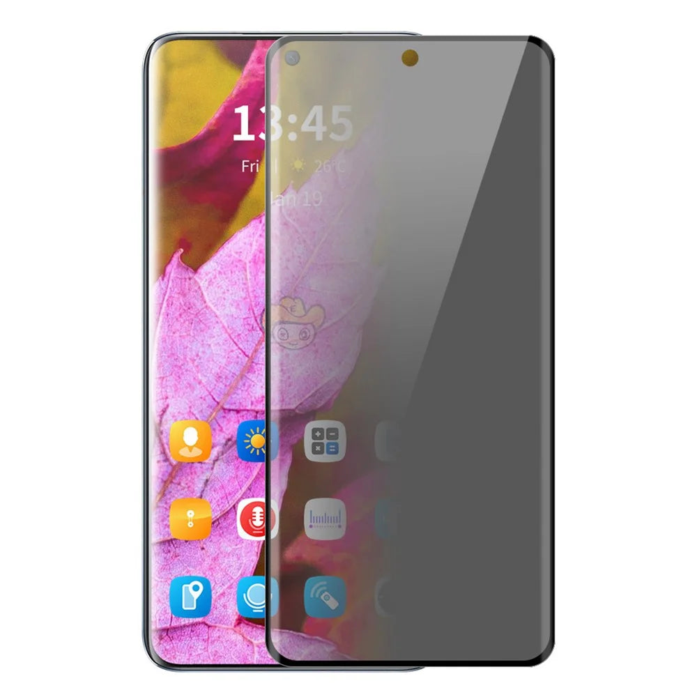 ENKAY HAT PRINCE Privacy Screen Protector for vivo S19 Pro 5G  /  V40 5G  /  V40 Pro 5G 3D Curved Screen Film with Installation Tool - 2