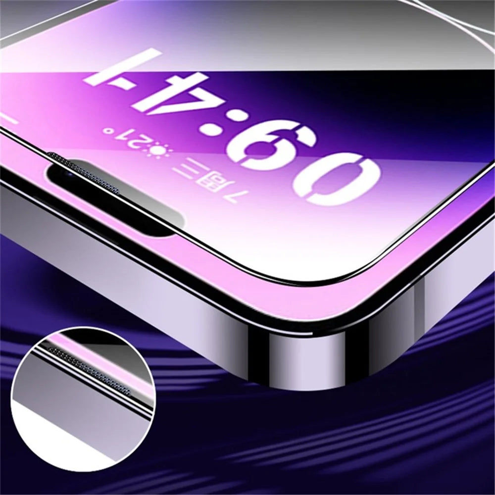 For iPhone 16 Pro Max Screen Protector Automatic Dust Removal Tempered Glass HD Clear Film with Automatic Alignment Tool - 5