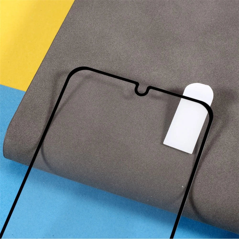 For Samsung Galaxy M16 5G / F16 5G Tempered Glass Electroplating Anti-Fingerprint Silk Printing Full Glue Screen Protector - 4
