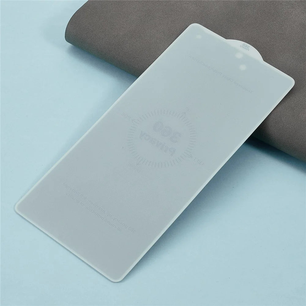 For Samsung Galaxy S25 Ultra Privacy Screen Protector 360° Anti Spy Ultra Thin PET Film (Fingerprint Unlock) - 4