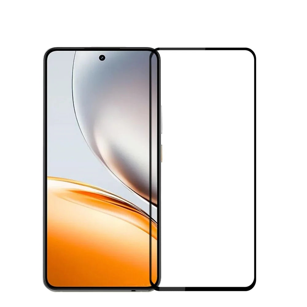 PINWUYO For Realme P3 Pro 5G Tempered Glass Film  JK Series-2 9H Full Screen Protector - Black - 1