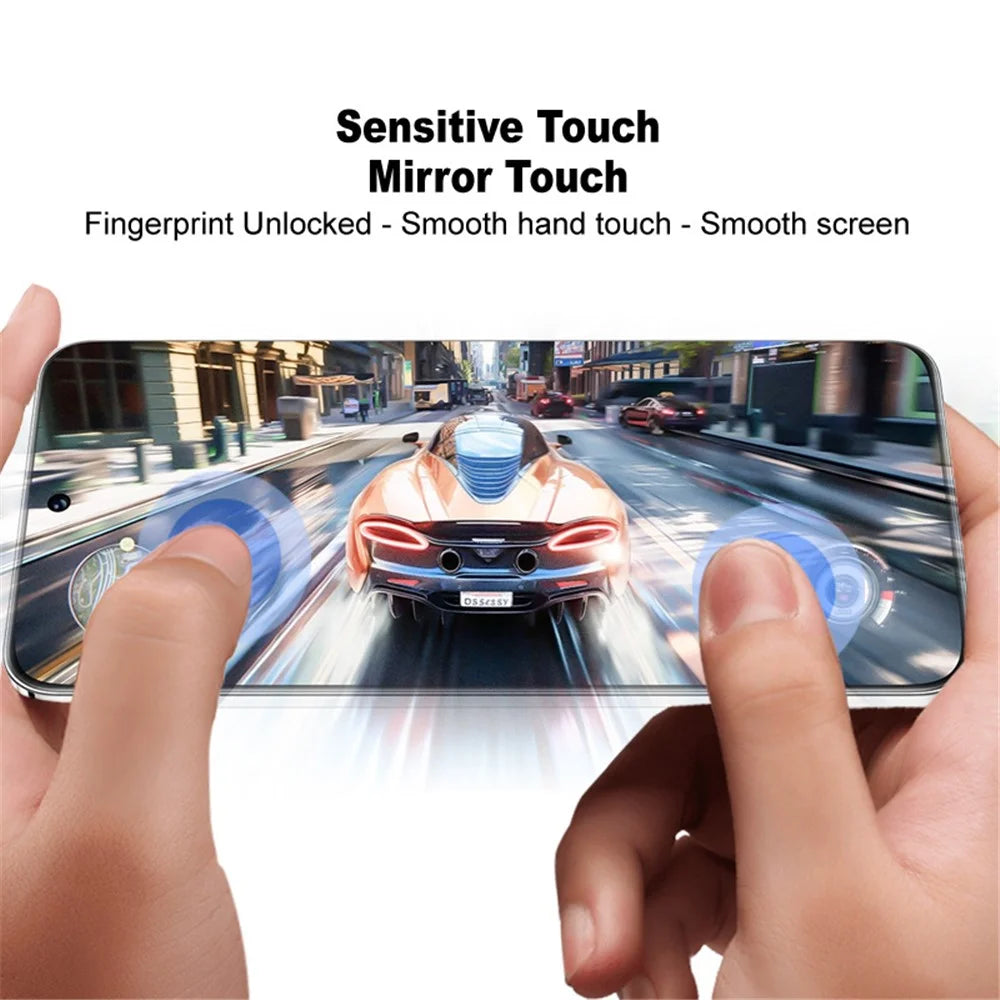 IMAK Pro+ Series For vivo T4 Lite 5G / Y19e 4G / Y19 5G / iQOO Z10 Lite 5G / Y29s 5G Tempered Glass Full Screen Protector Sensitive Touch Film - 5