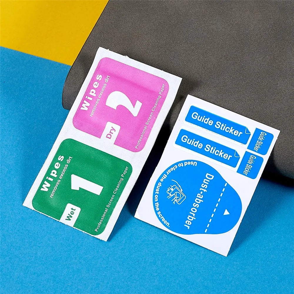 For Realme P3 5G Screen Protector Silk Printing Full Glue HD Clear Screen Film - 6