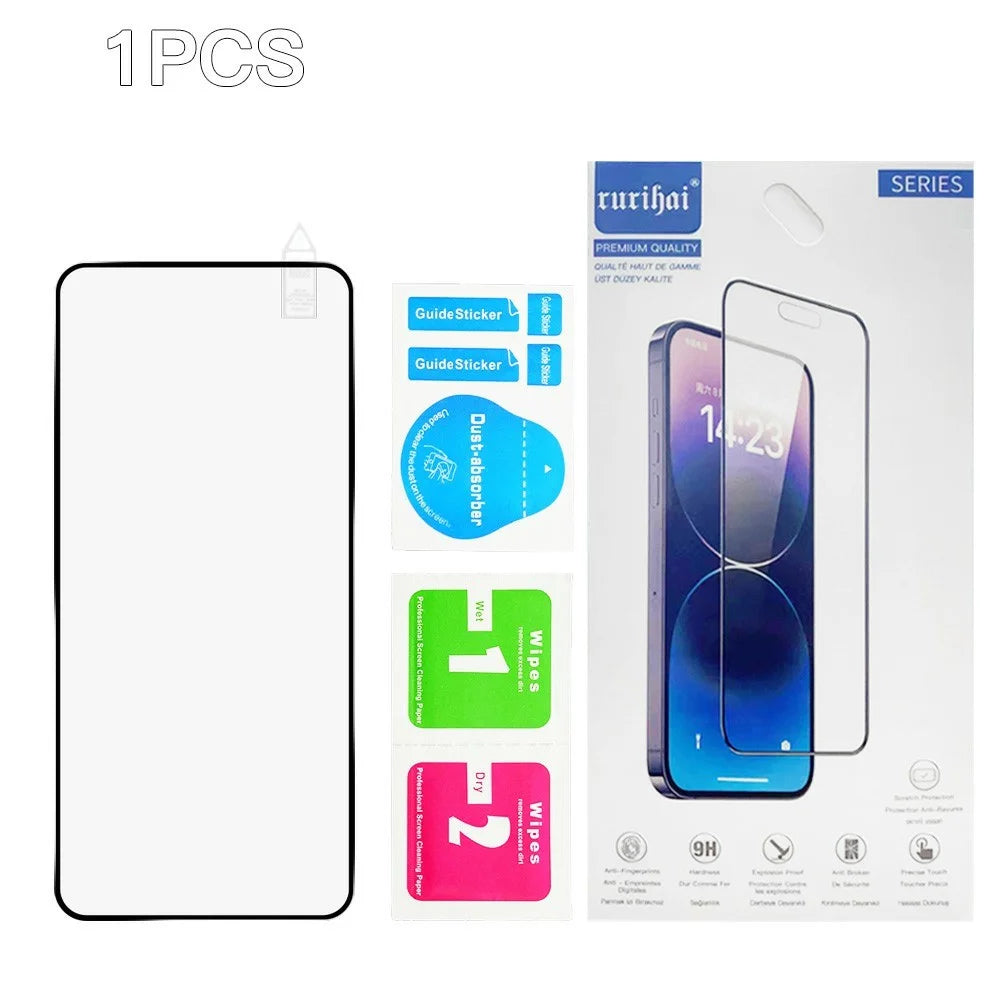 RURIHAI For Huawei nova 13i 4G Screen Protector Secondary Hardening High Aluminium-Silicon Glass Film - 7
