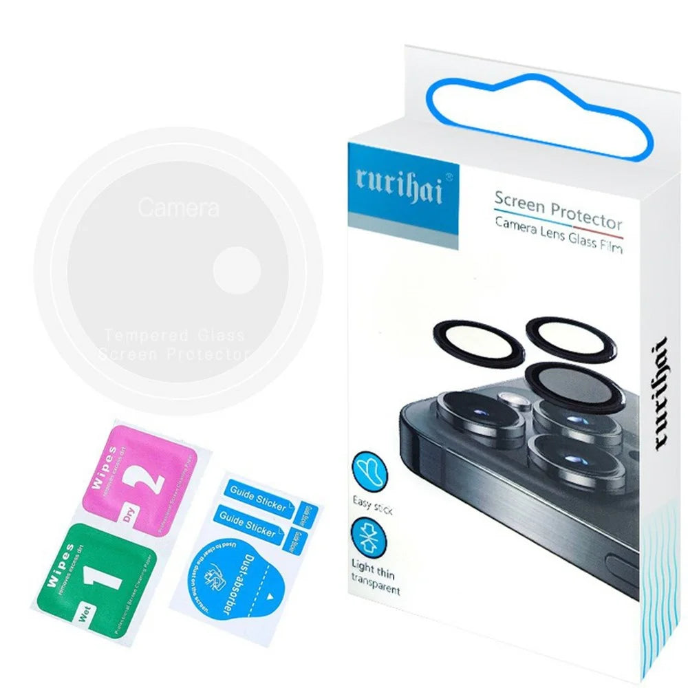 RURIHAI For vivo Y39 5G Camera Lens Protector 3D Clear High Aluminum-Silicon Glass Lens Film - 5