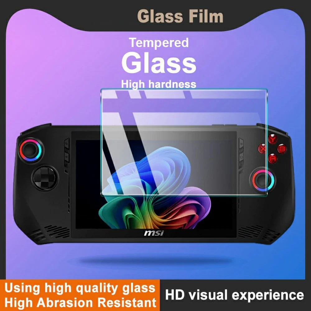 IMAK H Series For MSI Claw 7 AI+ Tempered Glass Screen Protector Shatter-Proof Protection - 3