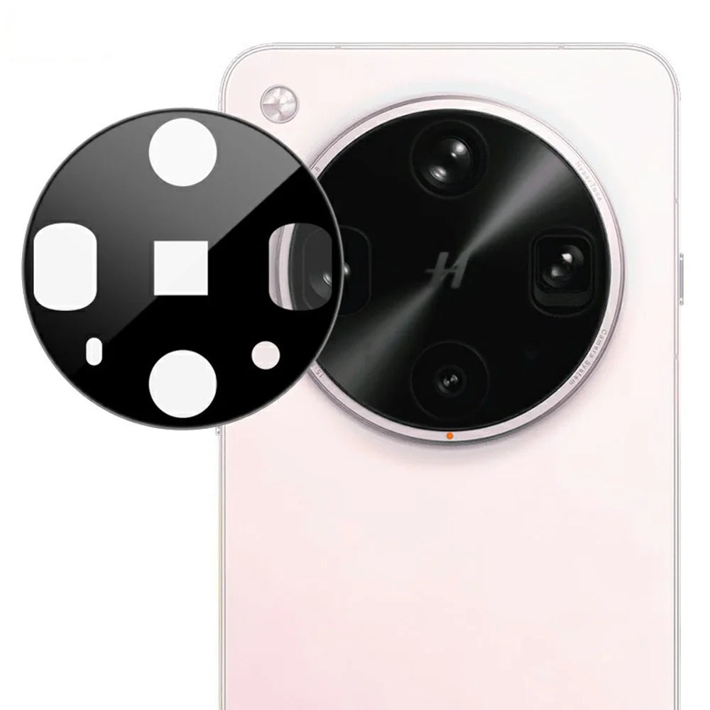 IMAK For Oppo Find X8 Ultra 5G Tempered Glass Camera Lens Protector with Self Positioning Frame (Black Version) - 7