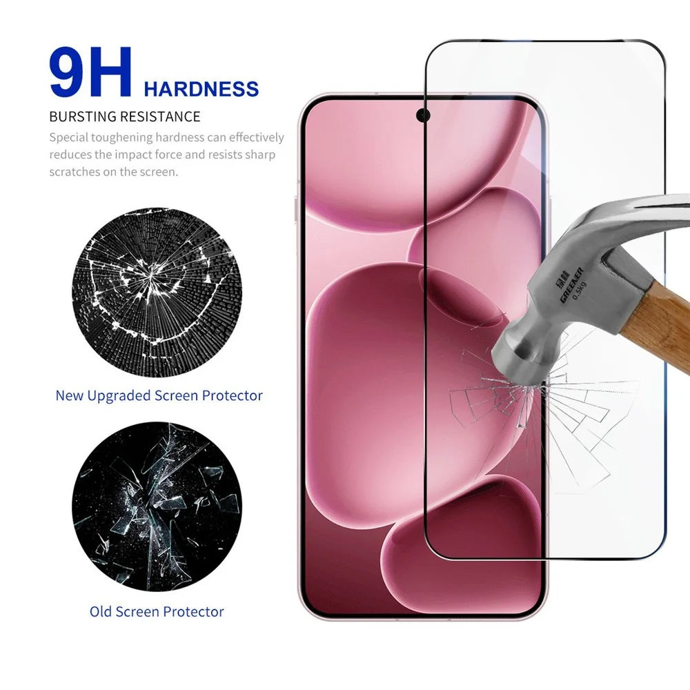 RURIHAI 10Pcs For Oppo Find X8s+ 5G High Aluminium-Silicon Glass Film 0.26mm 2.5D Screen Protector - 3
