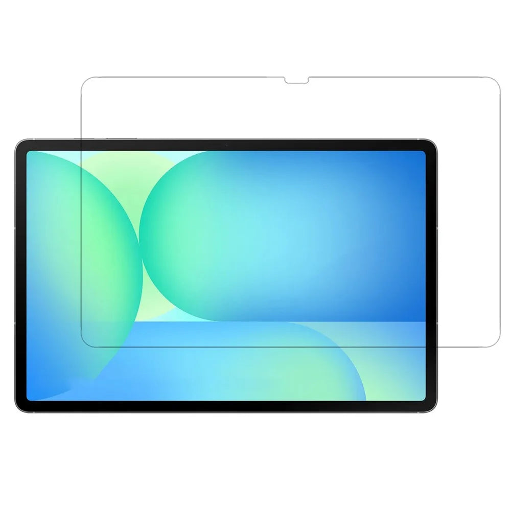 For Samsung Galaxy Tab S10 FE+ Screen Protector 2.5D Straight Edge Anti-Scratch Tempered Glass Full Cover Film - 1