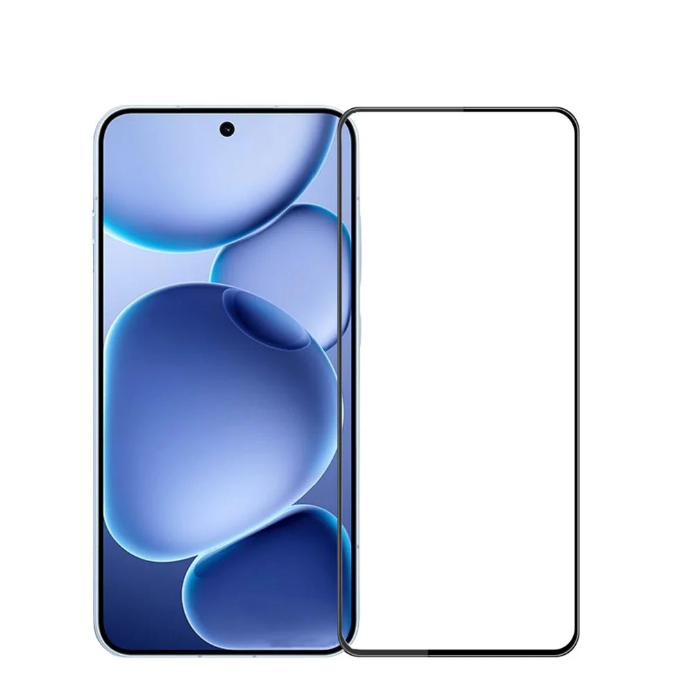 PINWUYO For Oppo Find X8s+ 5G Tempered Glass Film  Explosion-proof 9H 3D Full Screen Protector - Black - 1