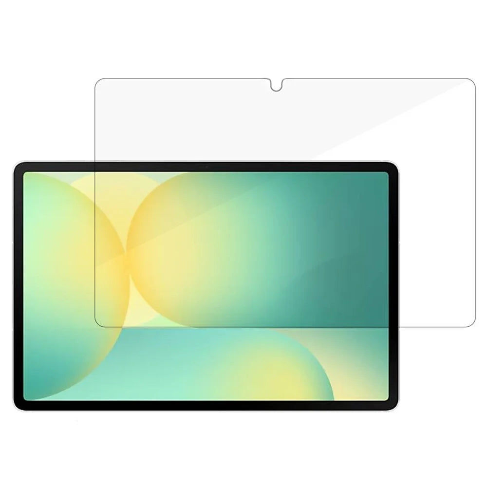 For Samsung Galaxy Tab S10 FE Screen Protector 2.5D Straight Edge Anti-Scratch Tempered Glass Full Cover Film - 1