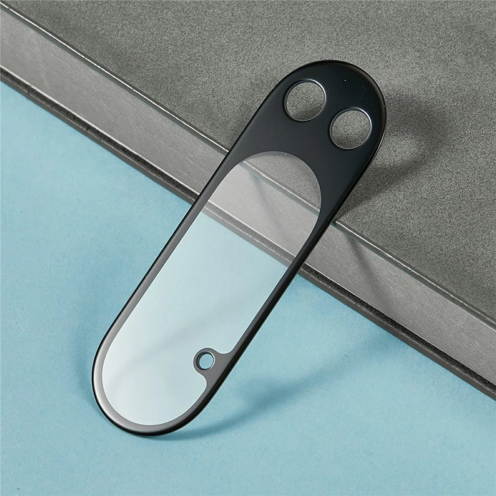 2Pcs For Google Pixel 10 Pro XL Camera Lens Protector 2.5D Arc Edge Silk Printing Tempered Glass Rear Lens Film - 2