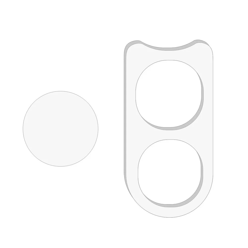 1 Set For vivo V50 Lite 4G / 5G Camera Lens Protector 3D Arc Edge Anti-Scratch Tempered Glass Lens Film - 2