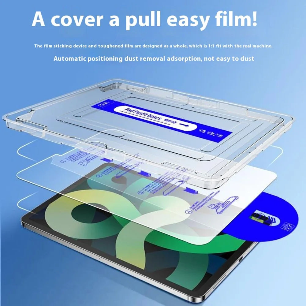 For iPad Pro 13 (2025) / 13 (2024) Screen Protector Tempered Glass with Dust-Free Auto Alignment Applicator - 4
