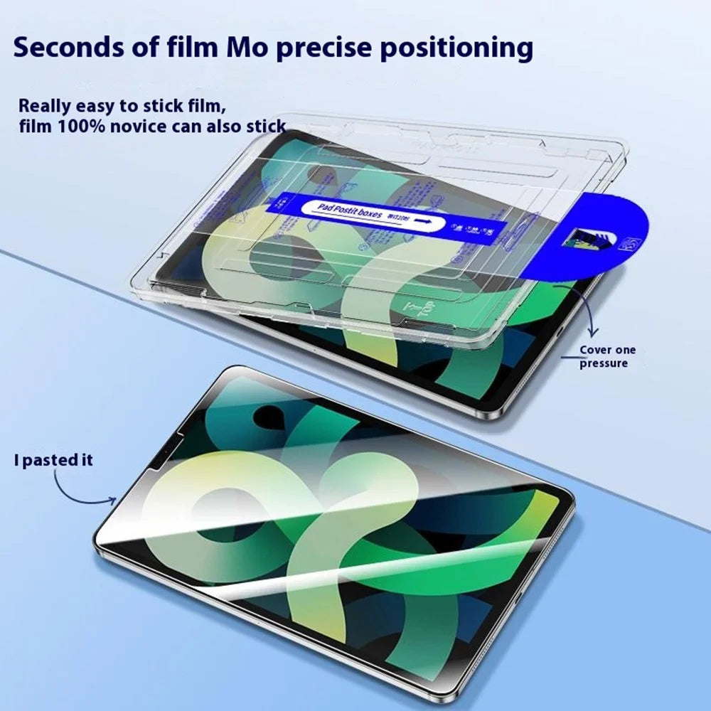 For iPad Pro 13 (2025) / 13 (2024) Screen Protector Tempered Glass with Dust-Free Auto Alignment Applicator - 7