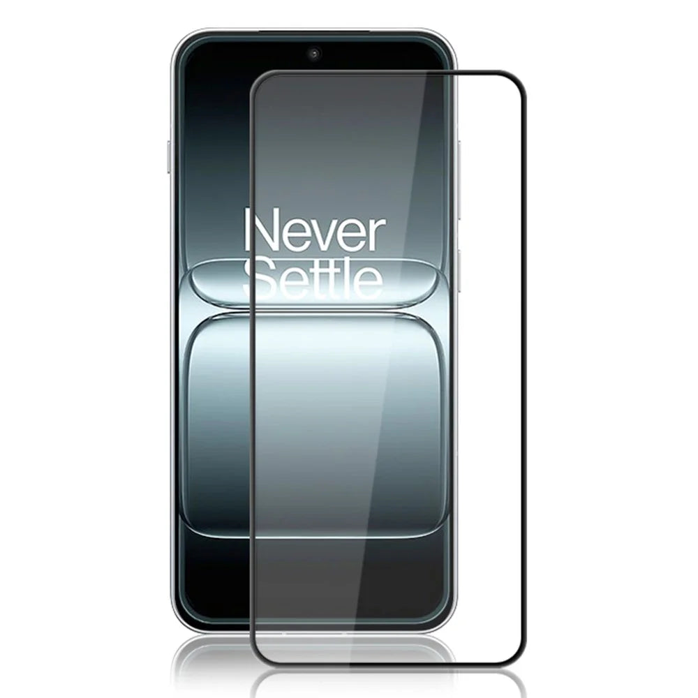 MOCOLO For OnePlus 13T 5G / 13s 5G Screen Protector Anti-Shatter Silk Printing Tempered Glass Film - Black - 1