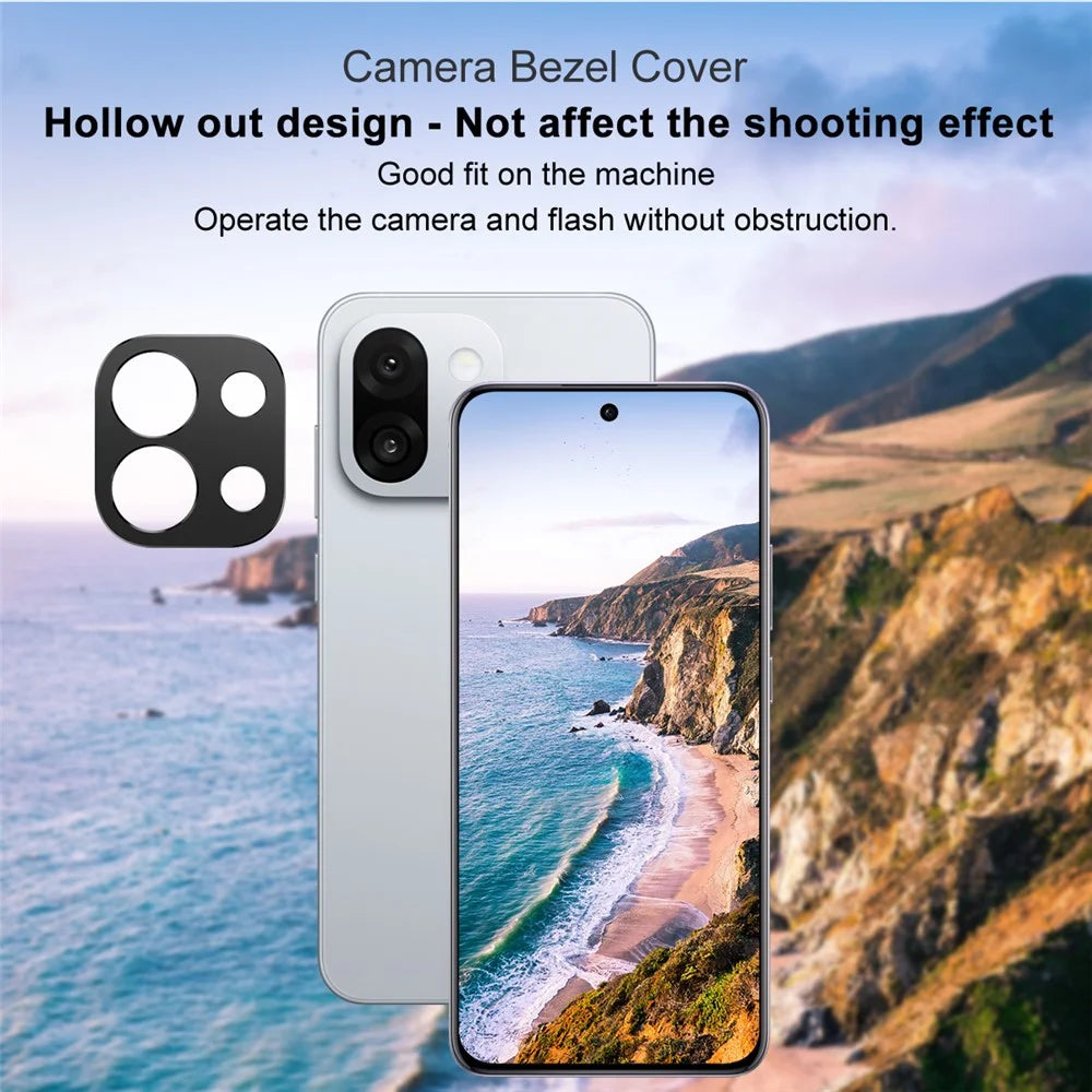 IMAK For OnePlus 13s 5G / 13T 5G Metal Camera Lens Protector Lens Protective Cover - 5