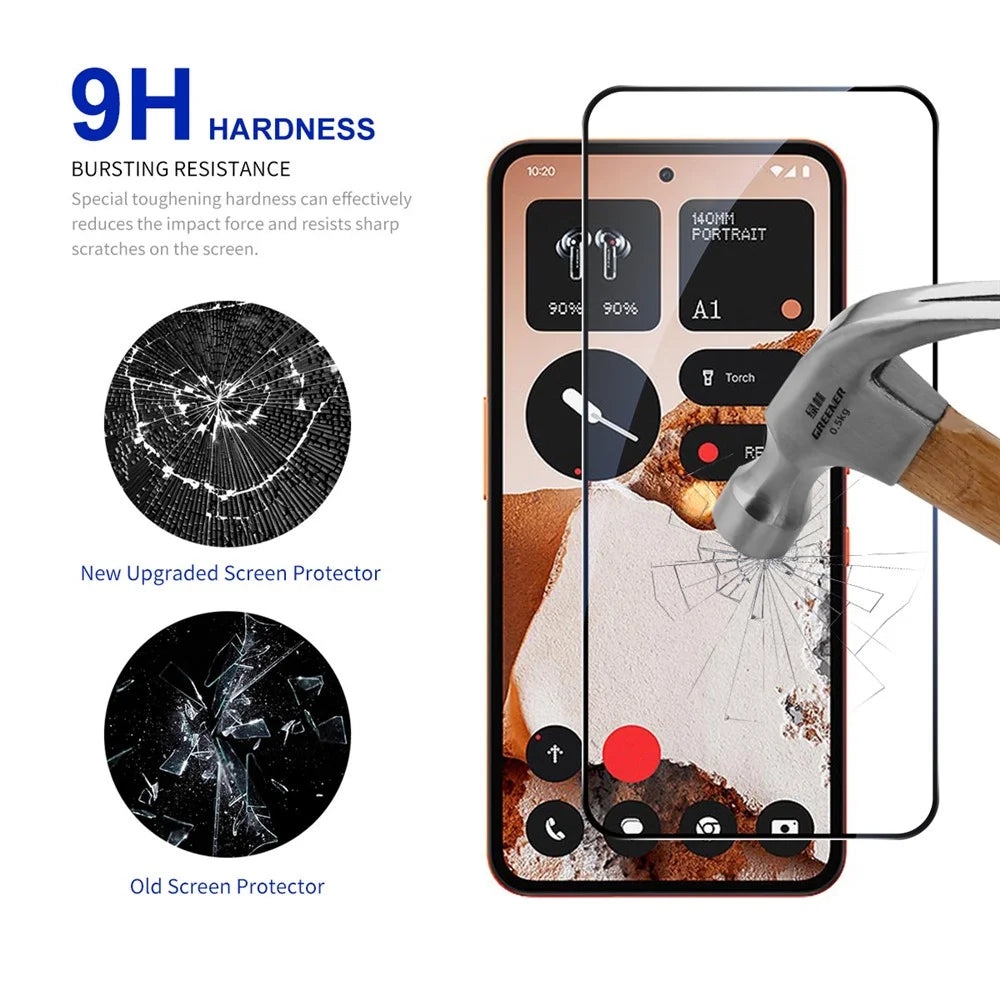 RURIHAI 10Pcs For Nothing CMF Phone 2 Pro High Aluminium-Silicon Glass Film 0.26mm 2.5D Screen Protector - 3