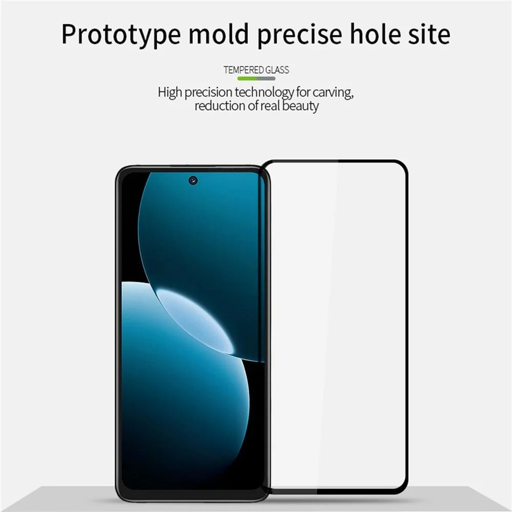 PINWUYO For Huawei Enjoy 80 Tempered Glass Film  JK Series-2 9H Full Screen Protector - Black - 3